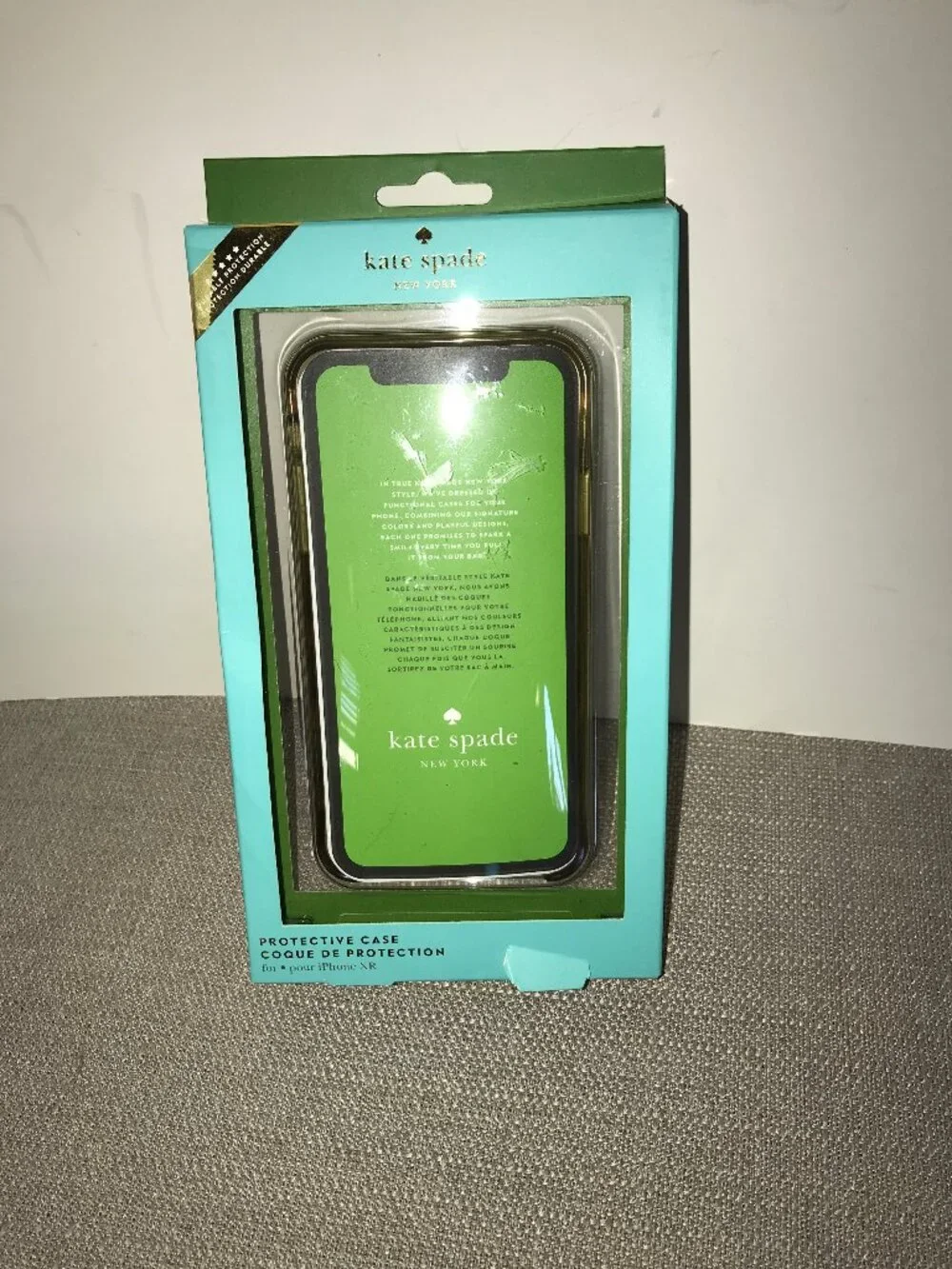 New Kate Spade Iphone XR Protective Phone Case - Striped